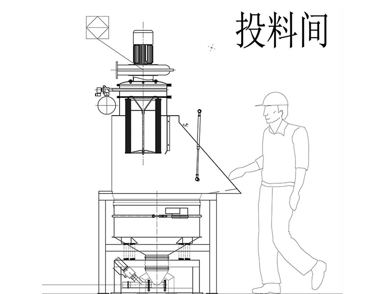 无尘投料站